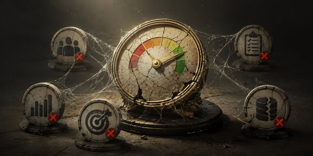 Os 5 erros que transformam health score em ornamento