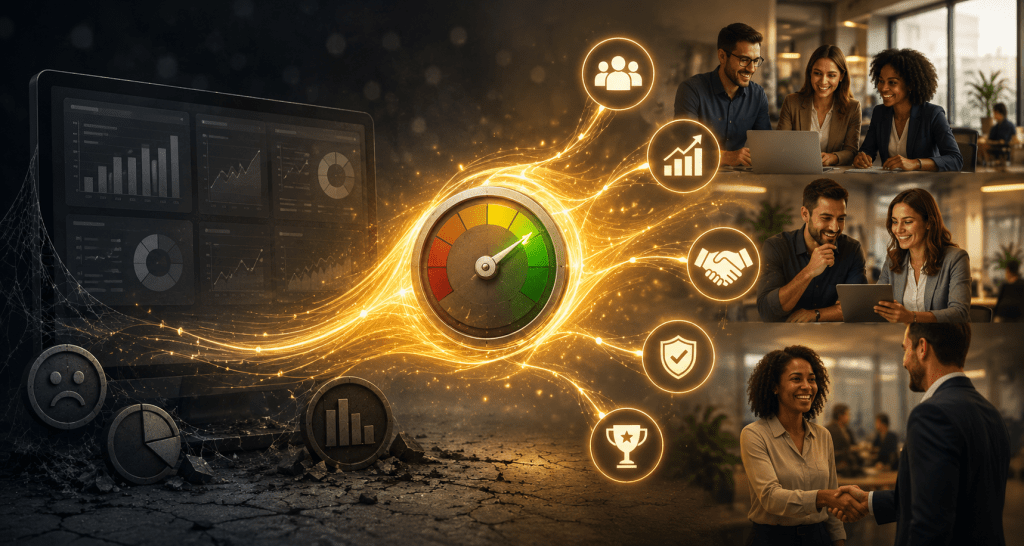 Health score que funciona na prática – e não só no dashboard
